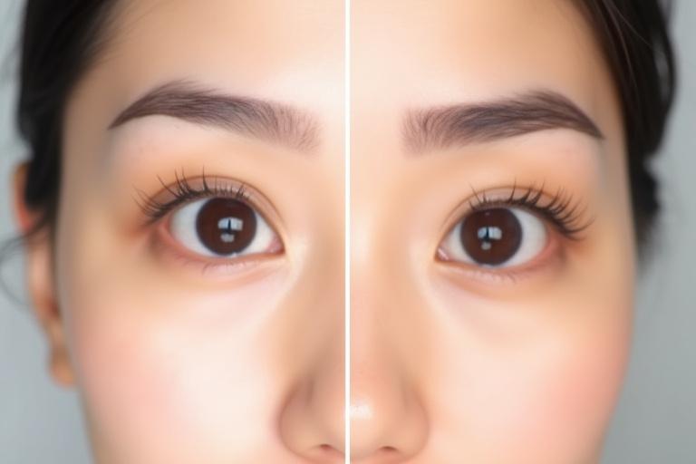 Perbandingan Kening Sebelum dan Selepas Pembentukan
